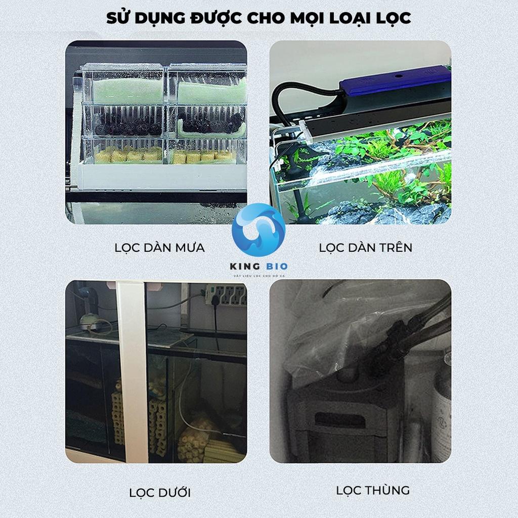 Viên sứ lọc ngũ sắc 3D Nano Bio No1 - Vật liêu lọc thế hệ mới cho bể cá, hồ cá