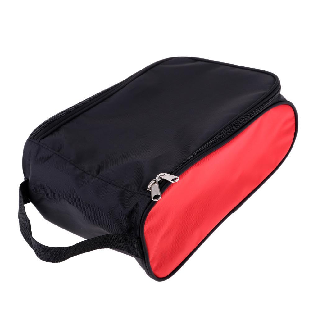 Portable Travel Golf Sports Shoes Bag Carrier Holder Zippered  Pouch for Men and Women