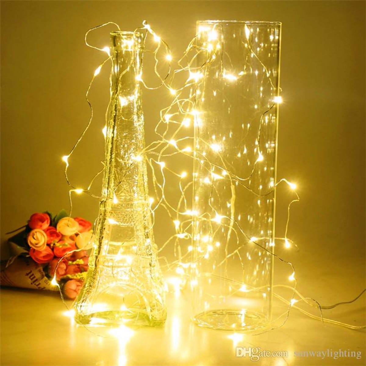 Dây Đèn Đom Đóm Chipsbling Fairy Light Dùng Pin