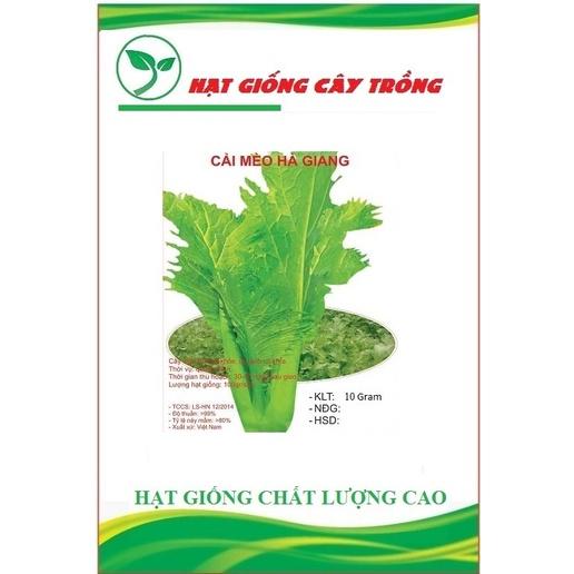 Hạt giống rau cải mèo cao sản - 1 gói 10gram