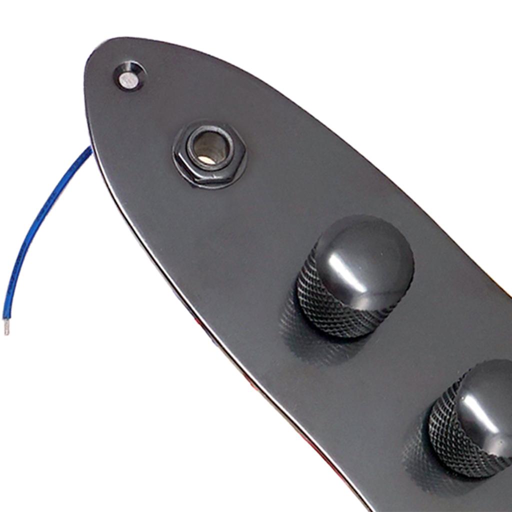 Bass Metal Wired 3 Band Control Circuit Board Plate for JB Jazz Bass Parts