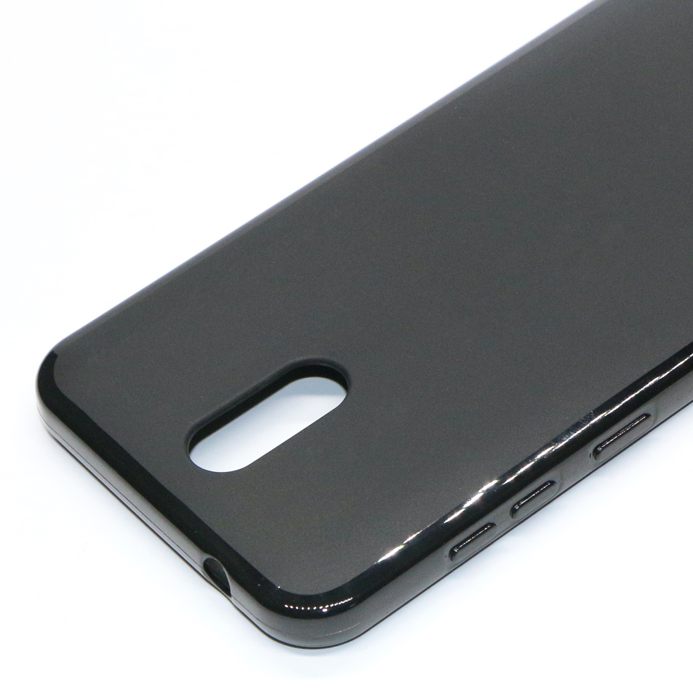 Ốp lưng cho Nokia 2.3 chất liệu silicon dẻo màu đen chống sốc