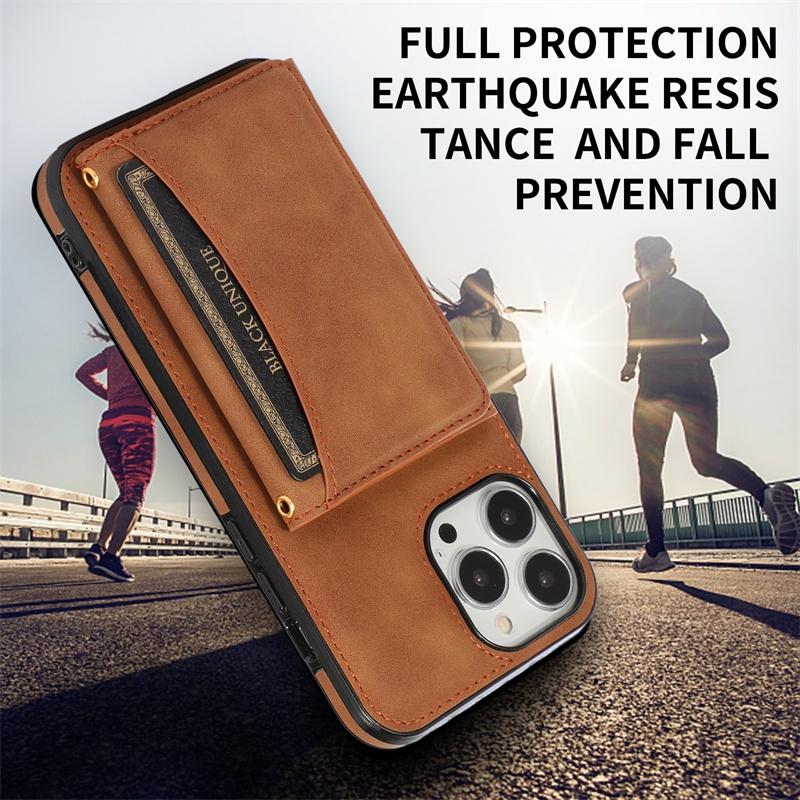 Ốp Lưng Điện Thoại Dạng Ví Da Lật Dành Cho For iPhone 13 14 Pro Max Plus