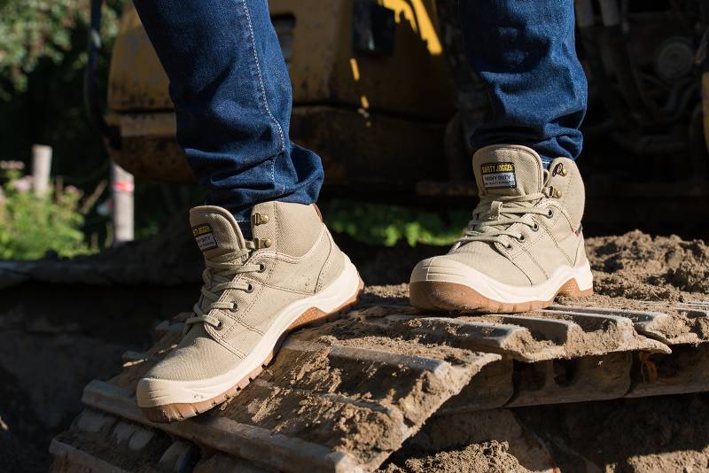 Giày Bảo Hộ Lao Động Safety Jogger Desert 011, Da Chất Lượng Cao, Đế PU, Chống Đâm Xuyên, Va Đập