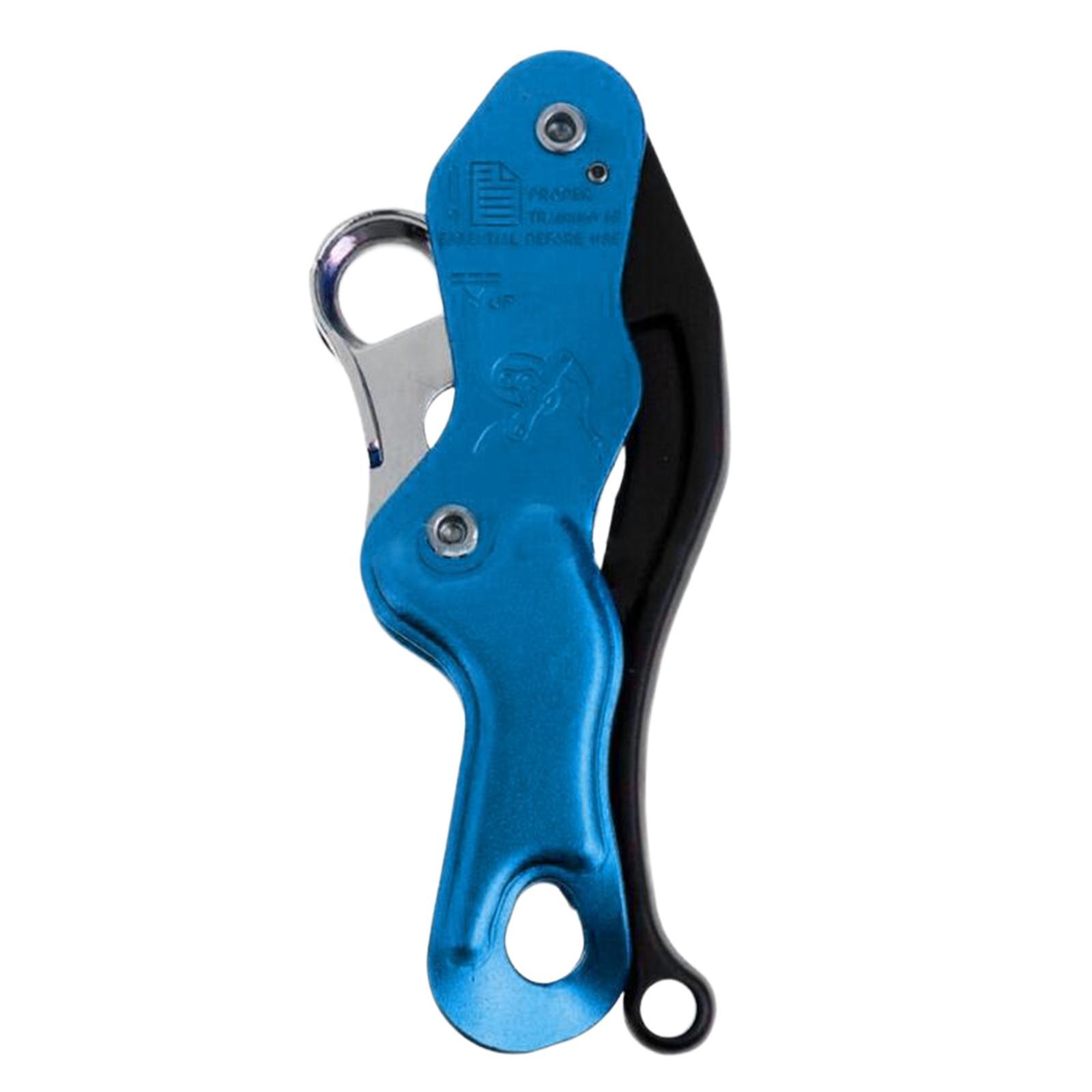 Outdoor Rock Climbing Descender Self Braking Rappelling Gear for Downhill