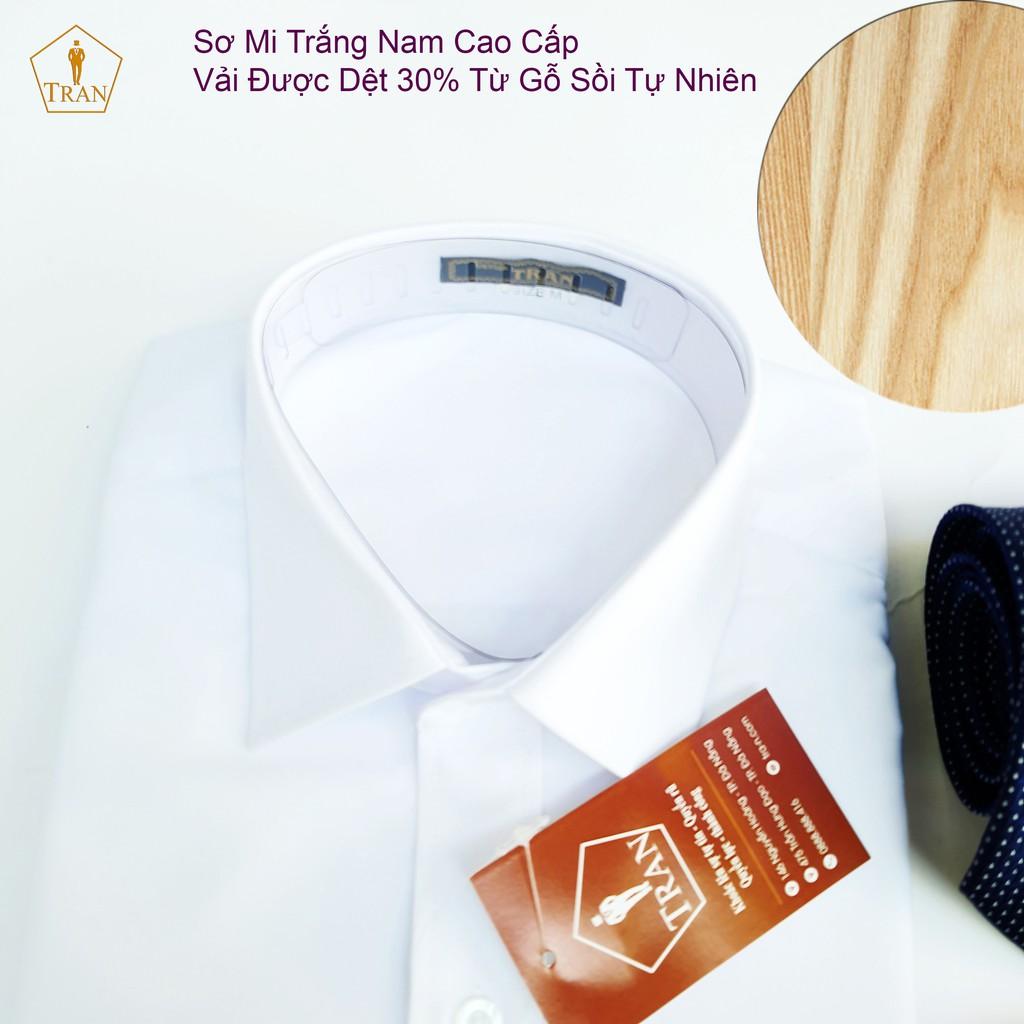 Aó Sơ Mi Trắng Nam Tay Dài Cao Cấp Làm Qùa Tặng Nam
