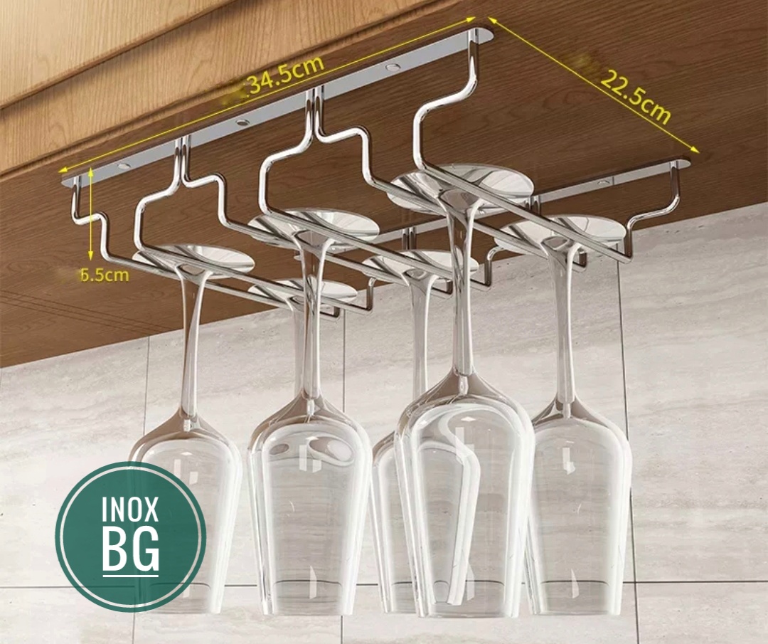 Treo ly 2/34/5/6/7/8 hàng sâu 22,5cm Inox 304 chịu nước