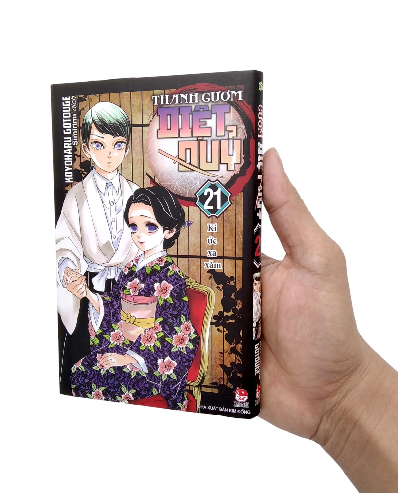 Sách - Thanh Gươm Diệt Quỷ - Kimetsu No Yaiba - Tập 21 - Kí Ức Xa Xăm (Tái Bản 2025)