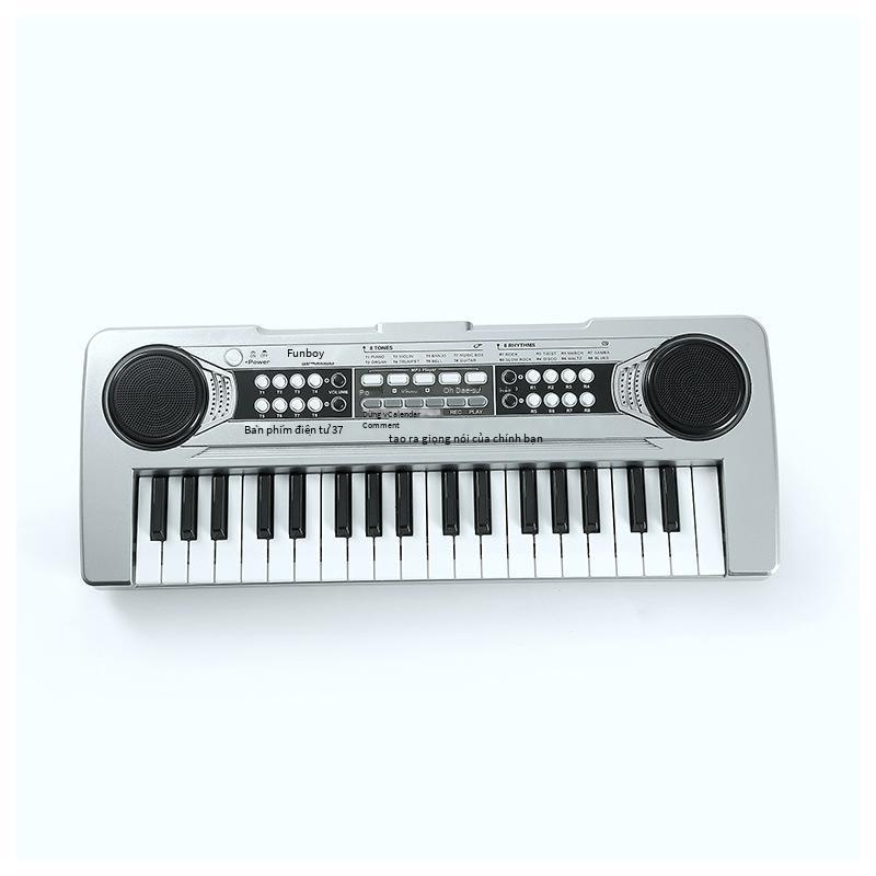 Đồ chơi xếp hình quà tặng dành cho trẻ em đàn organ điện tử 37 phím BIGFUN có đàn piano micro được ưa chuộng nhất