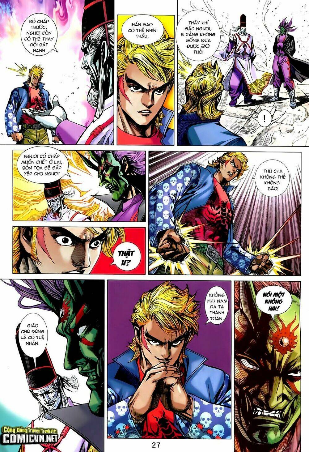 tân tác long hổ môn chapter 730 27