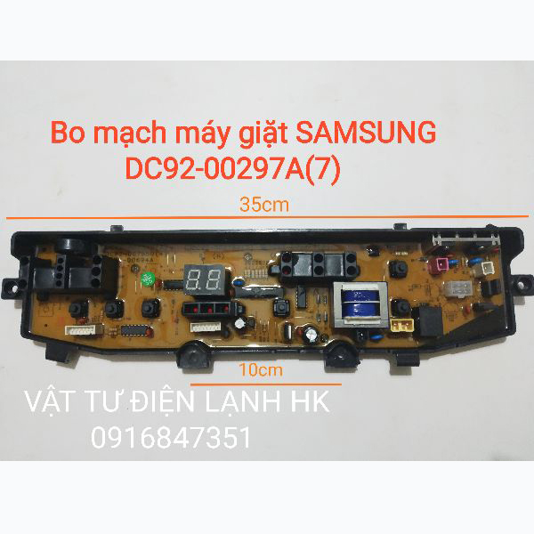 [Hàng mới] Bo mạch dùng cho máy giặt SAMSUNG 6 nút 4 giắc 7 giắc DC92-278R DC92-755D DC92-297A broad SS 297A 775D