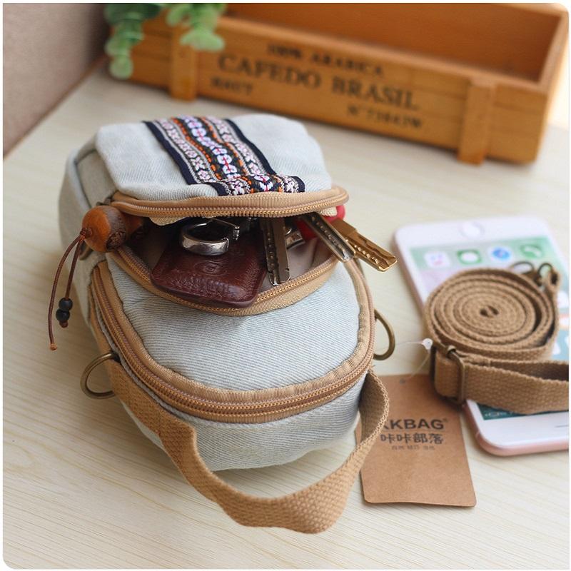 Vải Hoạt Hình Totoro Nữ Mini Tote Túi Xách Tay Nữ Đeo Vai Đeo Chéo Túi Đựng Tiền Điện Thoại Nữ Túi Bolso Bolsa Dành Cho Bé Gái