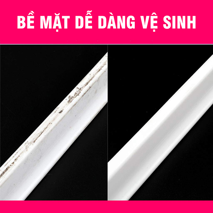 Ron Thanh Dài Chặn Ngăn Nước Tràn Nhà Tắm Nhà Bếp Nước Silicone 48mm