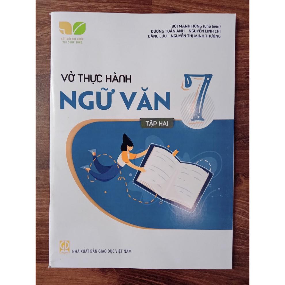 Sách - Combo Vở thực hành Ngữ văn lớp 7 tập 1+2 (Kết nối tri thức với cuộc sống)