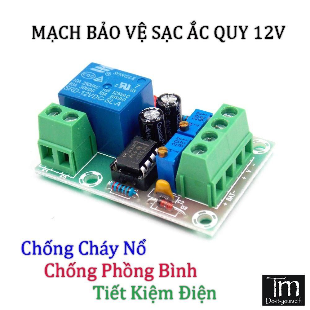 Mạch Sạc Tự Ngắt Bảo Vệ Ắc Quy XH-M601