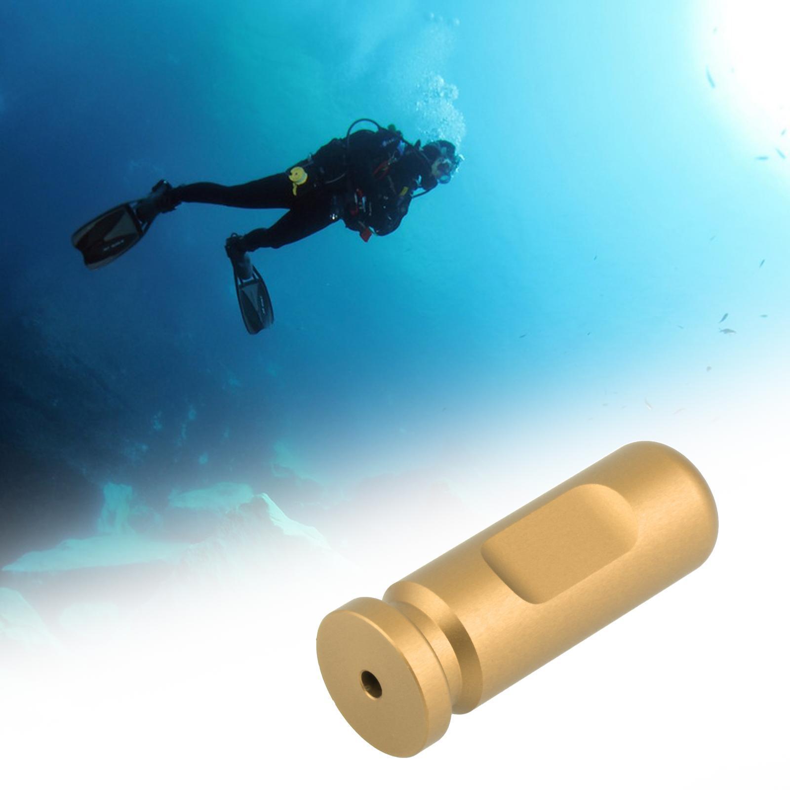 Free Diving Ear Equalization Auxiliary Practice Tools, Professional Aluminum Equalizer, Free Diving Ear  for Diving, Snorkeling