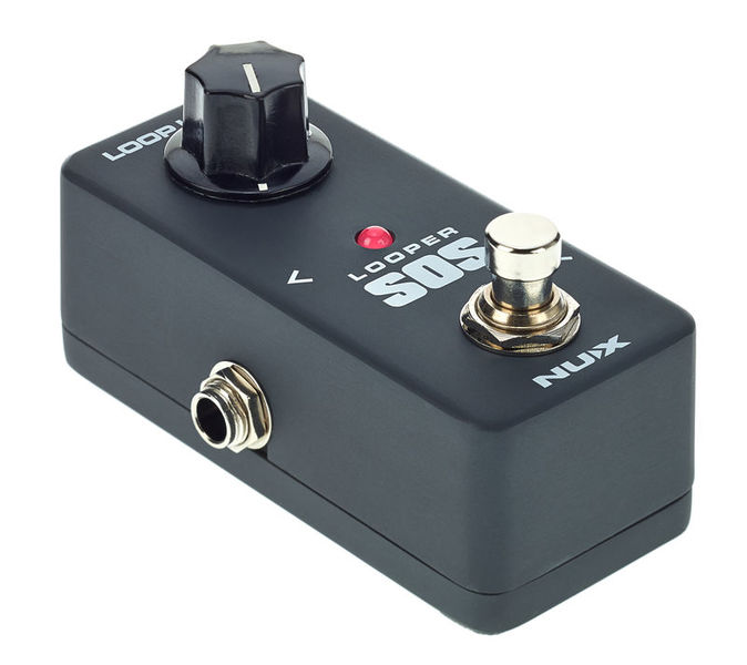 Phơ Guitar Nux SOS Loop Looper Mini Pedal FLP-2 ( Mini SOS Looper Pedal Portable Guitar Effect) - Kèm Móng Gảy DreamMaker