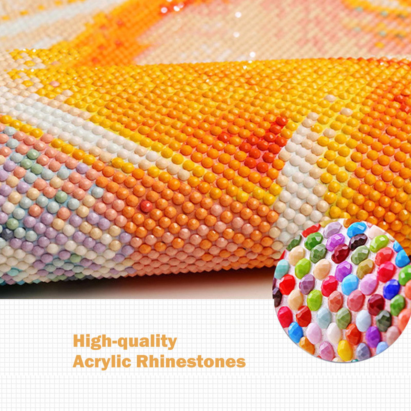 Bộ Tranh Kim Cương 5D Acrylic Rhinestone Mẫu Phong Cách Giáng Sinh