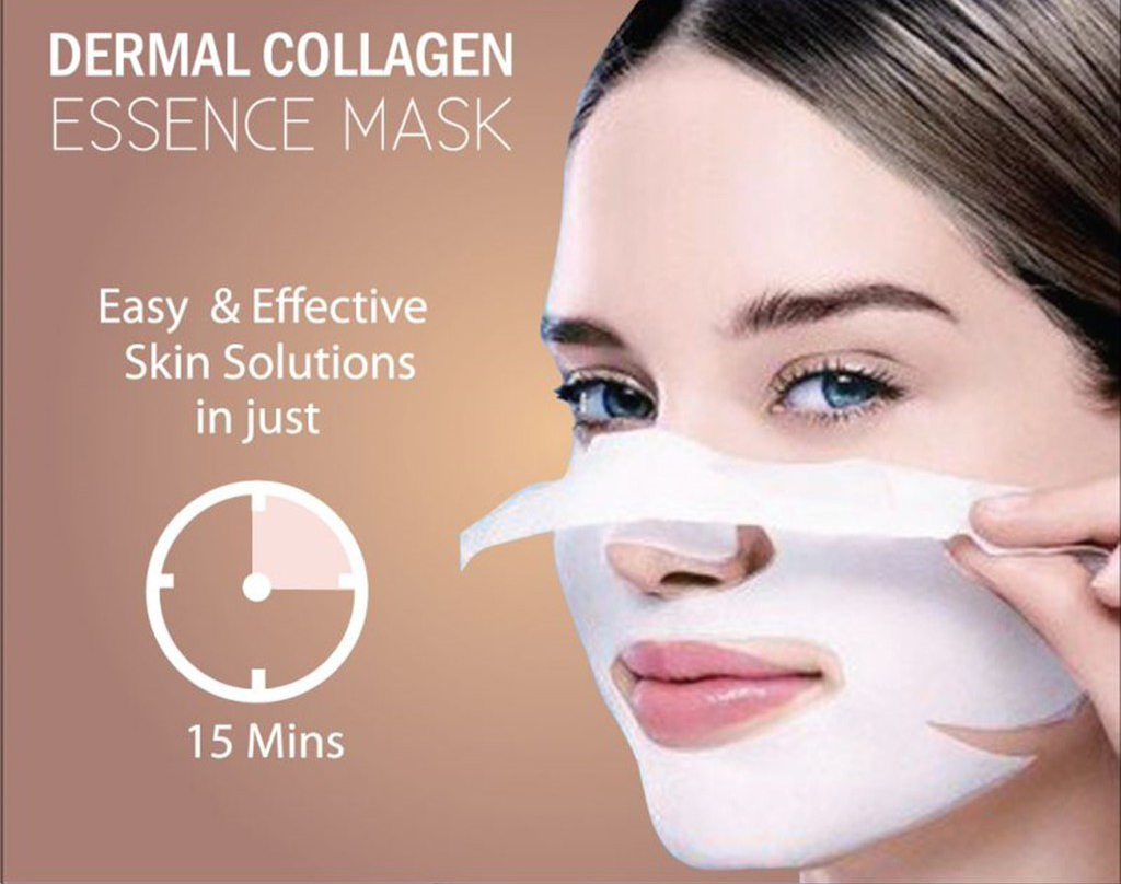 Mặt Nạ Dưỡng Da Tinh Chất Collagen Dermal - 8 Miếng