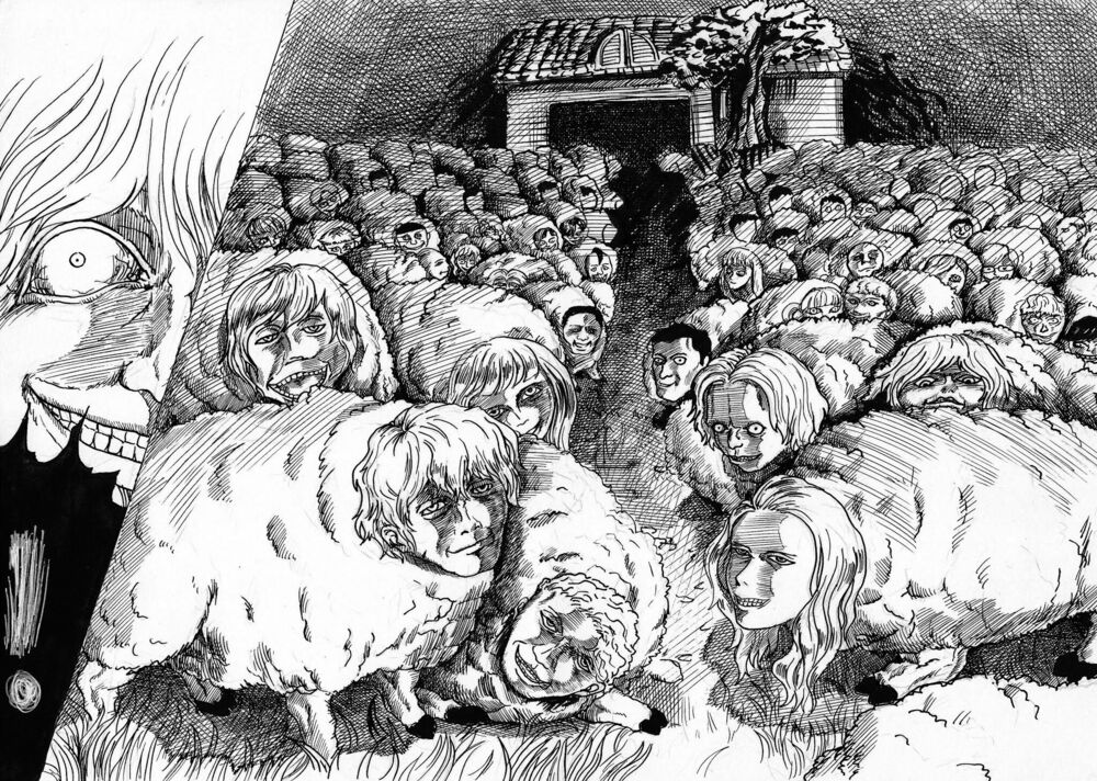 the artway to eat the sheep. chapter 1 43