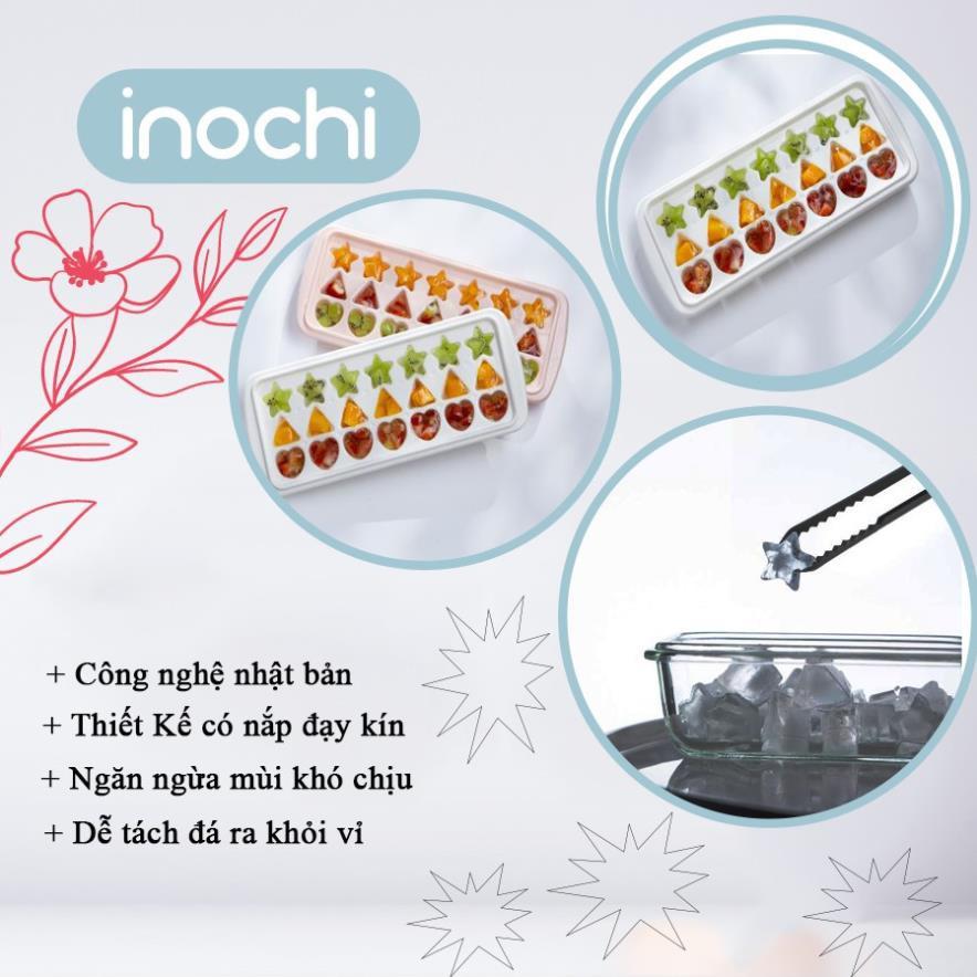 Khay đá tủ lạnh - INOCHI nhựa làm đá cho tủ lạnh hình đa dạng 21 viên Kari INOCHI