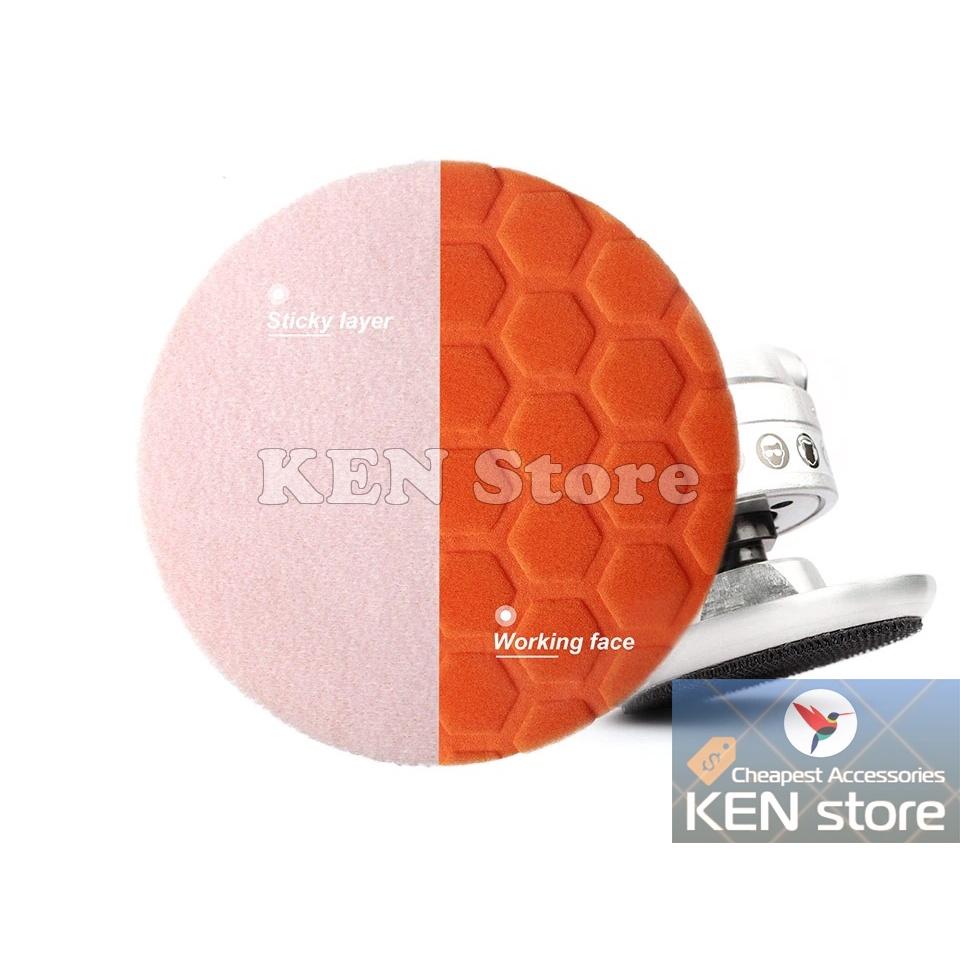 Bộ 3 phớt mút đánh bóng đường kính 3" - 7"
