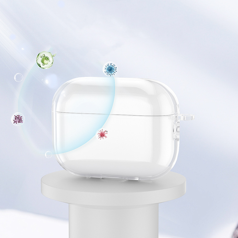 Ốp Silicone Trong Suốt cho Airpods Pro 3 - Hàng Chính Hãng