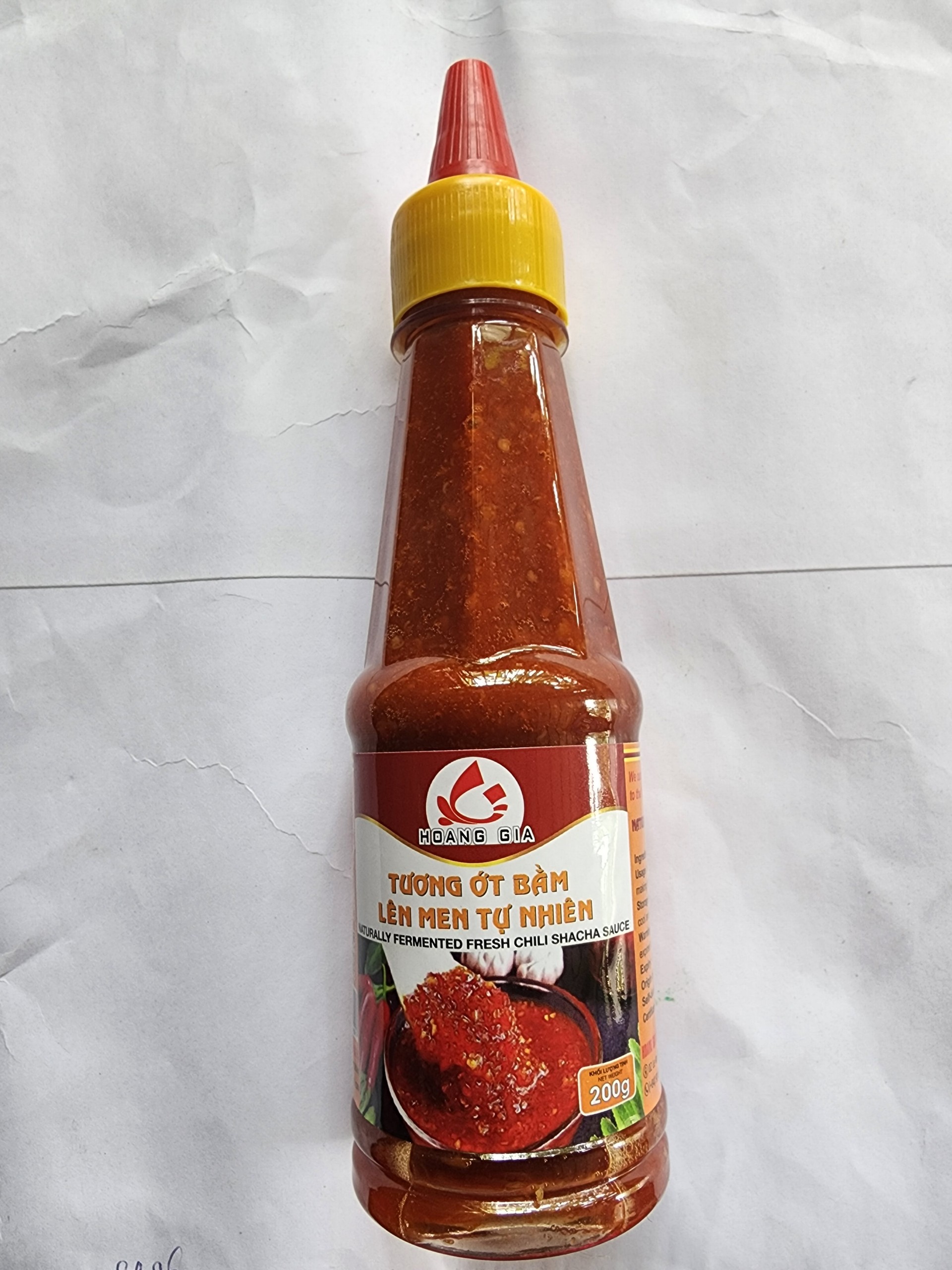 Đặc Sản Bình Thuận - Tương ớt bằm lên men tự nhiên - chai 200gr- Ocop 3 Sao