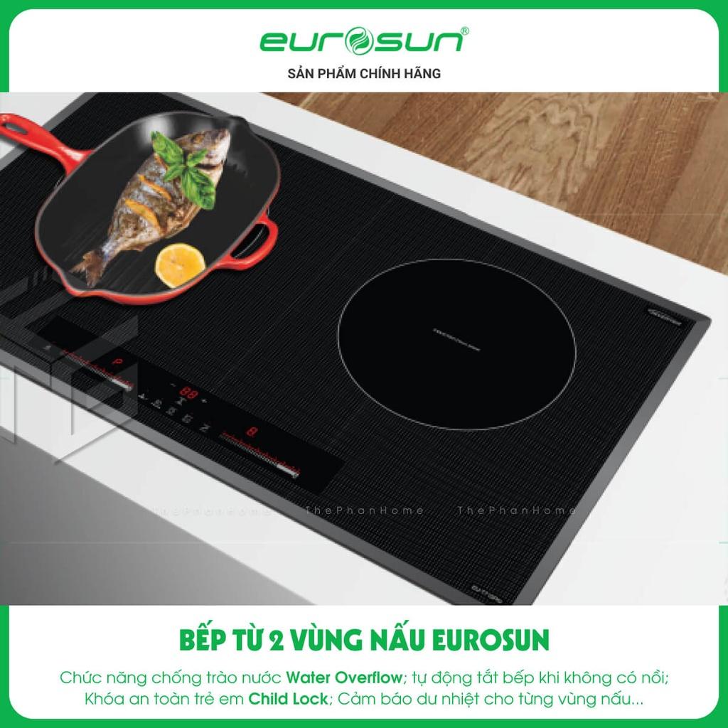 Bếp Từ Đôi EUROSUN Đầy đủ model ( EU-T709Pro, EU-T705Plus, EU-T715Pro) - Nhập Khẩu Malaysia