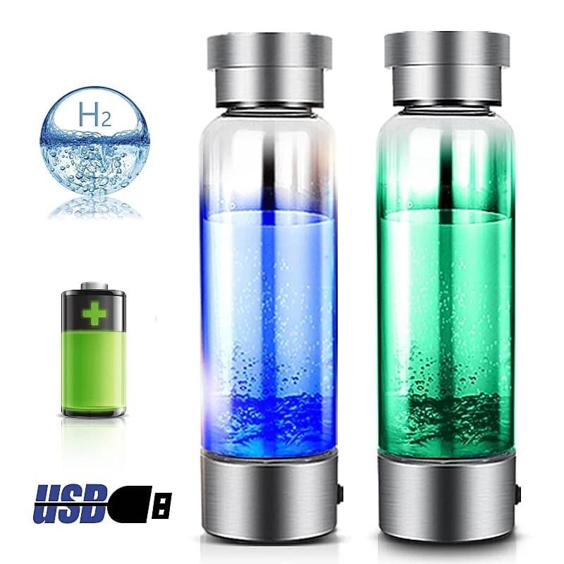 Bình giữ nhiệt lớp thủy tinh Đèn Led làm lạnh cao cấp 2019  - Home and Garden