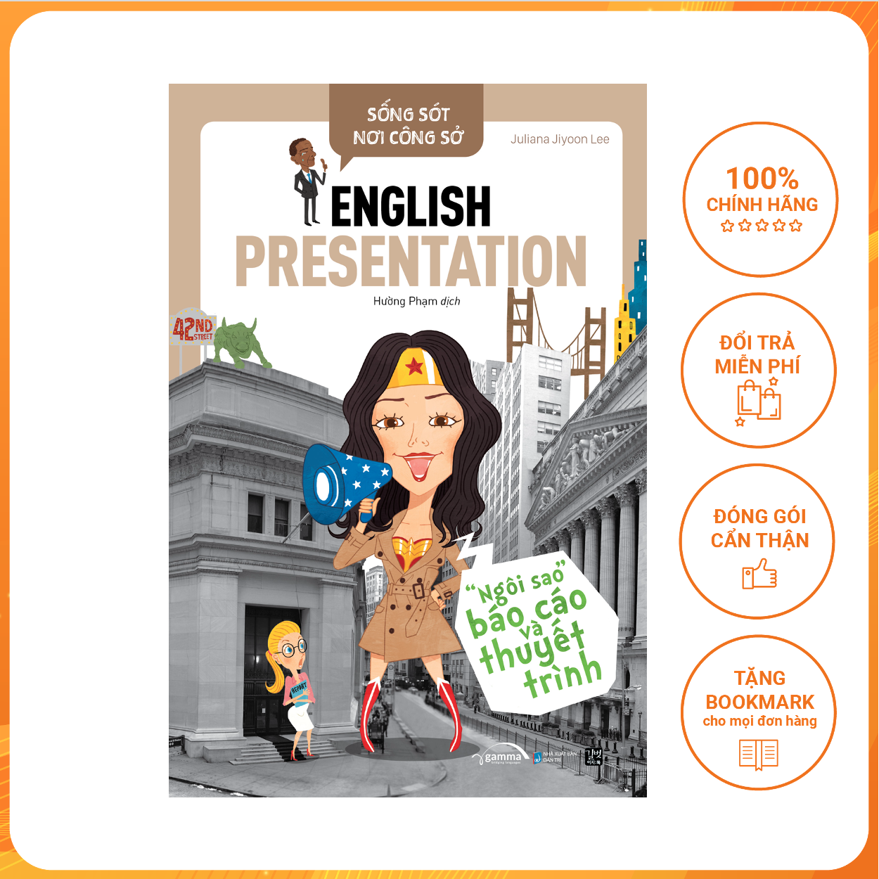 Sách Sống Sót Nơi Công Sở - English Presentation - Ngôi Sao Báo Cáo Và Thuyết Trình