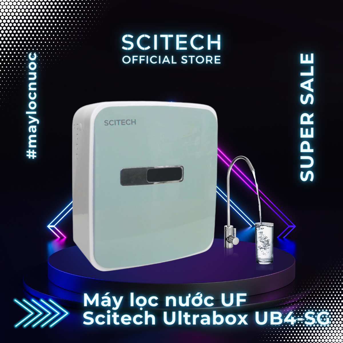 Máy lọc nước UF Scitech Ultrabox - Hàng chính hãng