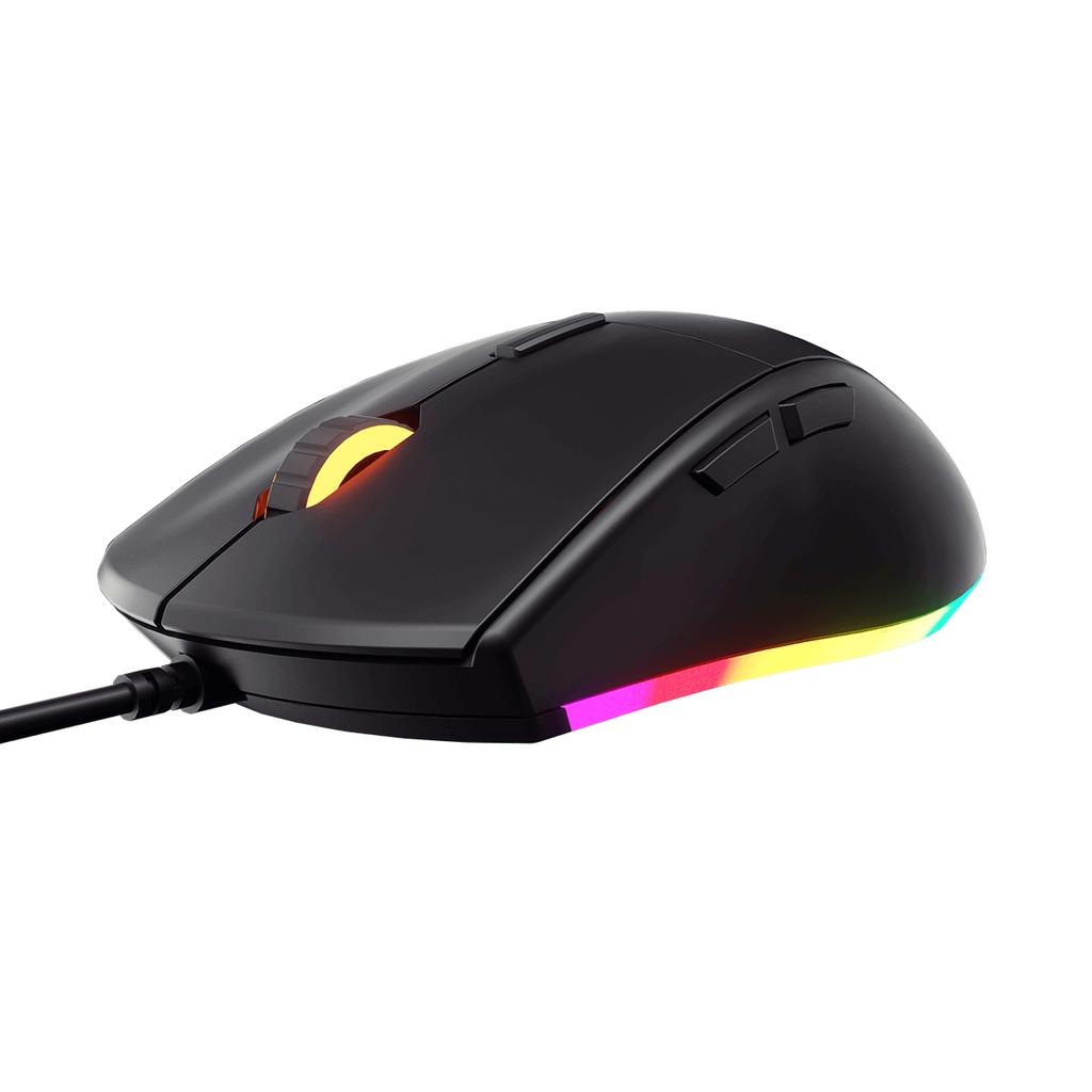 Chuột Gaming Cougar Minos XT, Độ bền 20 triệu click, RGB, 3 vùng LED RGB. Hàng chính hãng