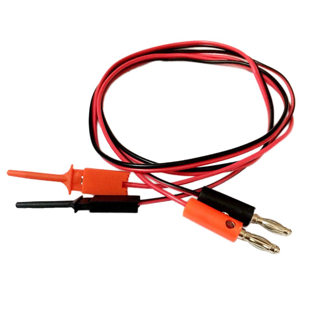 4.0mm Multimeter Banana Plug To Test Hook Wire Cable For Electrical Testing