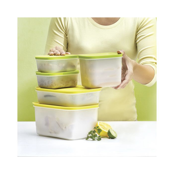 Bộ 5 hộp Tuppeware trữ đông Cozy Frozy đựng thực phẩm