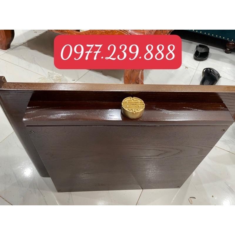 Bàn thờ treo gỗ sồi 61cm