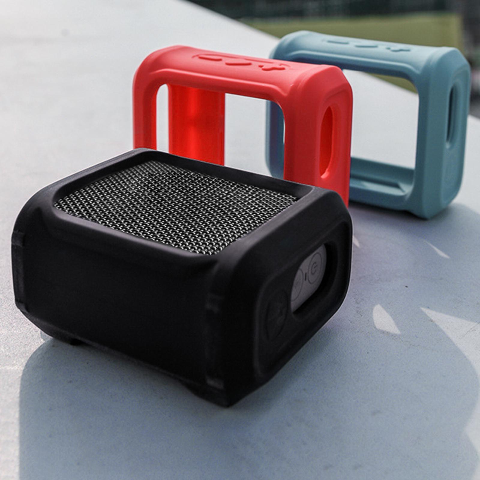 Silicone Travel Case Cover Protective Box For GO 3 Speaker Blue