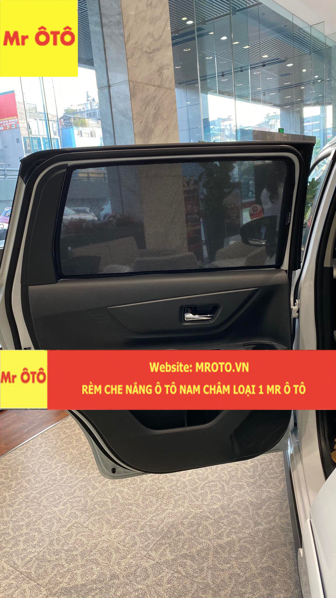 Rèm Che Nắng Xe Toyota Veloz Loại 1. Cam Kết Chuẩn Khít Theo Xe
