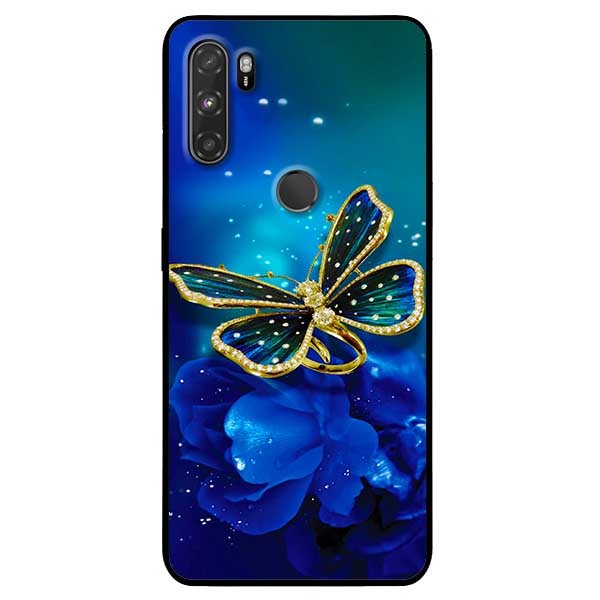 Ốp lưng dành cho Vsmart Active 3 mẫu Bướm Xanh