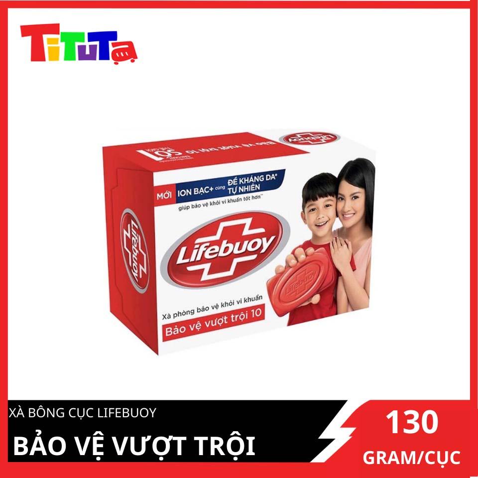 Xà Bông Cục Diệt Khuẩn Lifebuoy Bảo Vệ Vượt Trội 21126123 (125g)