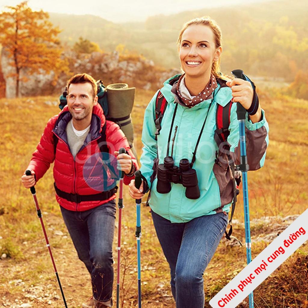 Gậy Leo Núi Trekking Đi Rừng, Dã Ngoại, Đi Phượt - Hàng chính hãng dododios