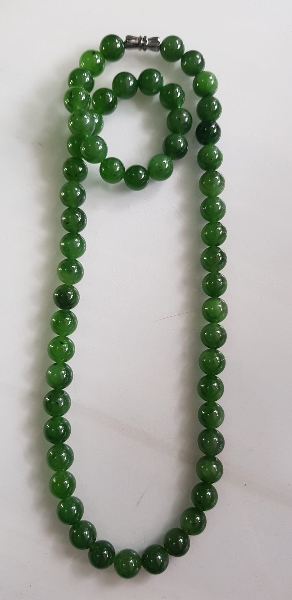 Vòng chuỗi đeo cổ Nữ mới đẹp Đá ngọc jade hay ngọc phật xanh tự nhiên  Size 8mm màu xanh ngọc bích bóng sang đẹp hợp mệnh thủy mộc hỏa Quà tặng ý nghĩa cho Mẹ, mình và người thân ý nghĩa ạ