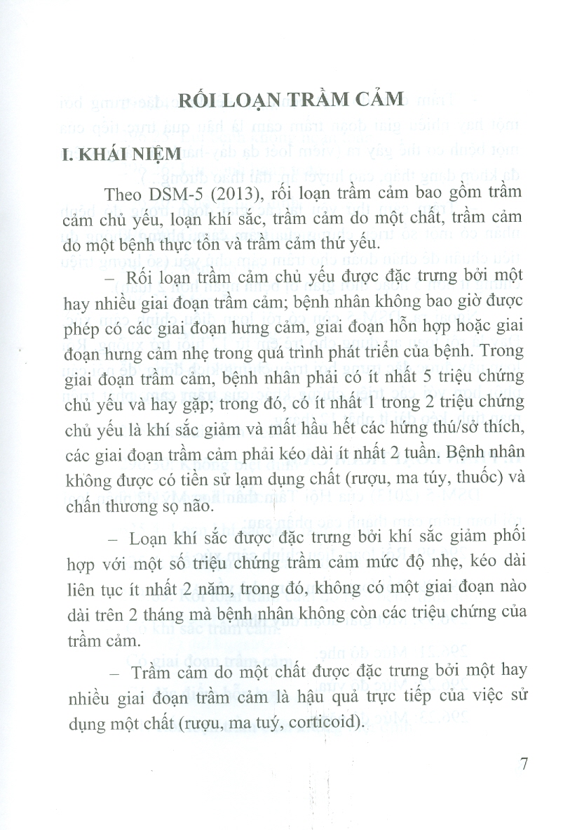 Rối Loạn Trầm Cảm (Tái bản lần thứ nhất có sửa chữa và bổ sung)