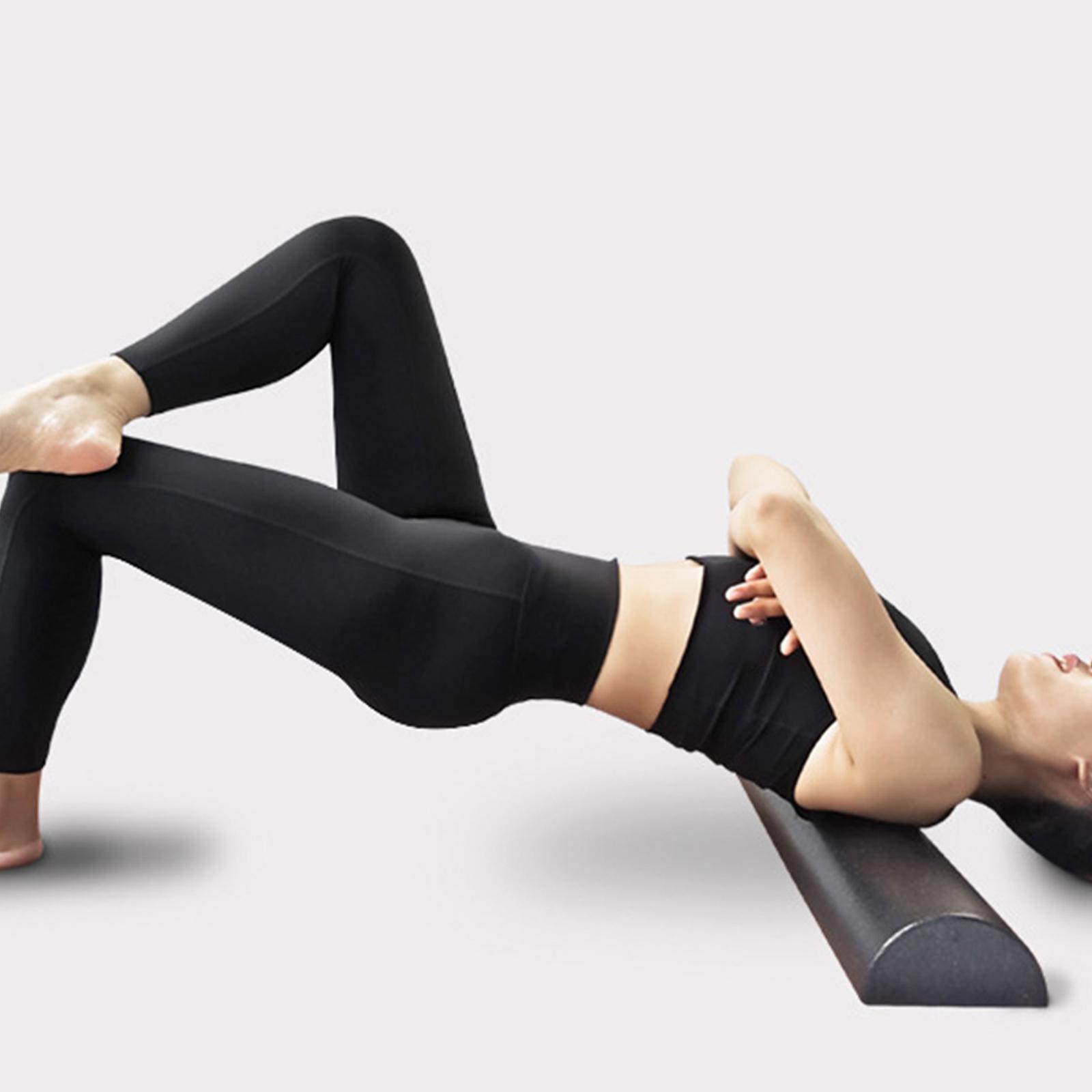 Half Round Yoga Column Roller Equipment Massage for Exercise Home Yoga