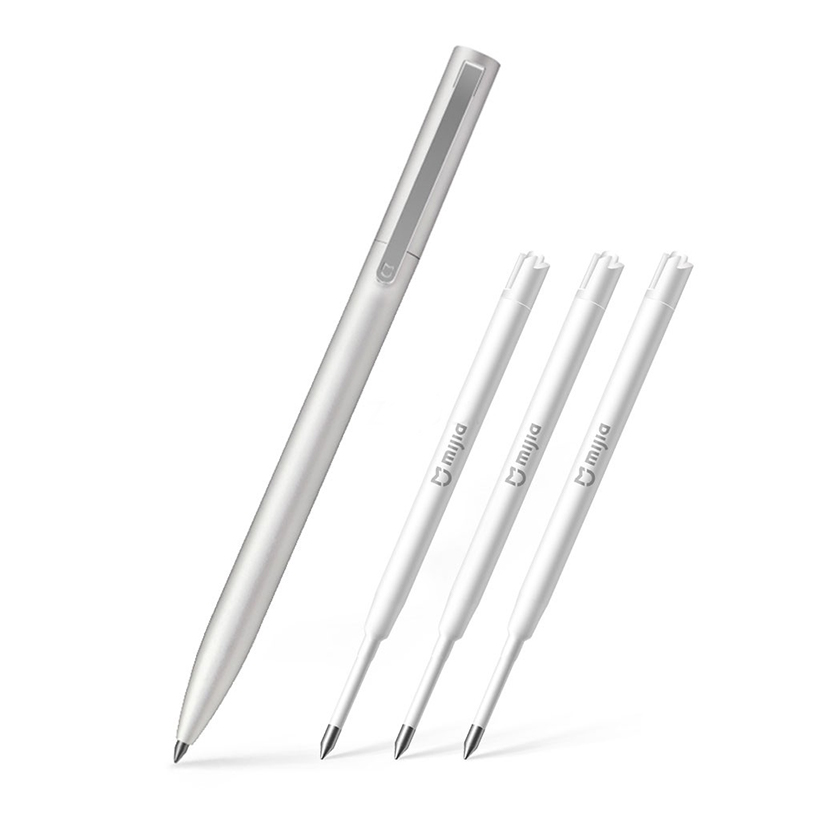 Combo 3 ruột bút Ruột bút bi Mi Aluminum Rollerball Pen Refill