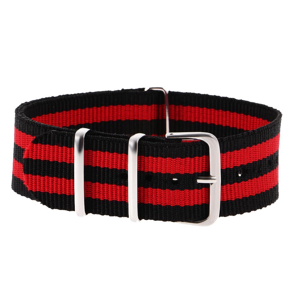 Durable  Nylon Wristwatch Band Strap
