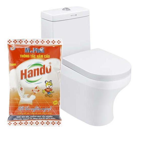 Bột thông tắc hầm cầu bể phốt Hando 215Gr