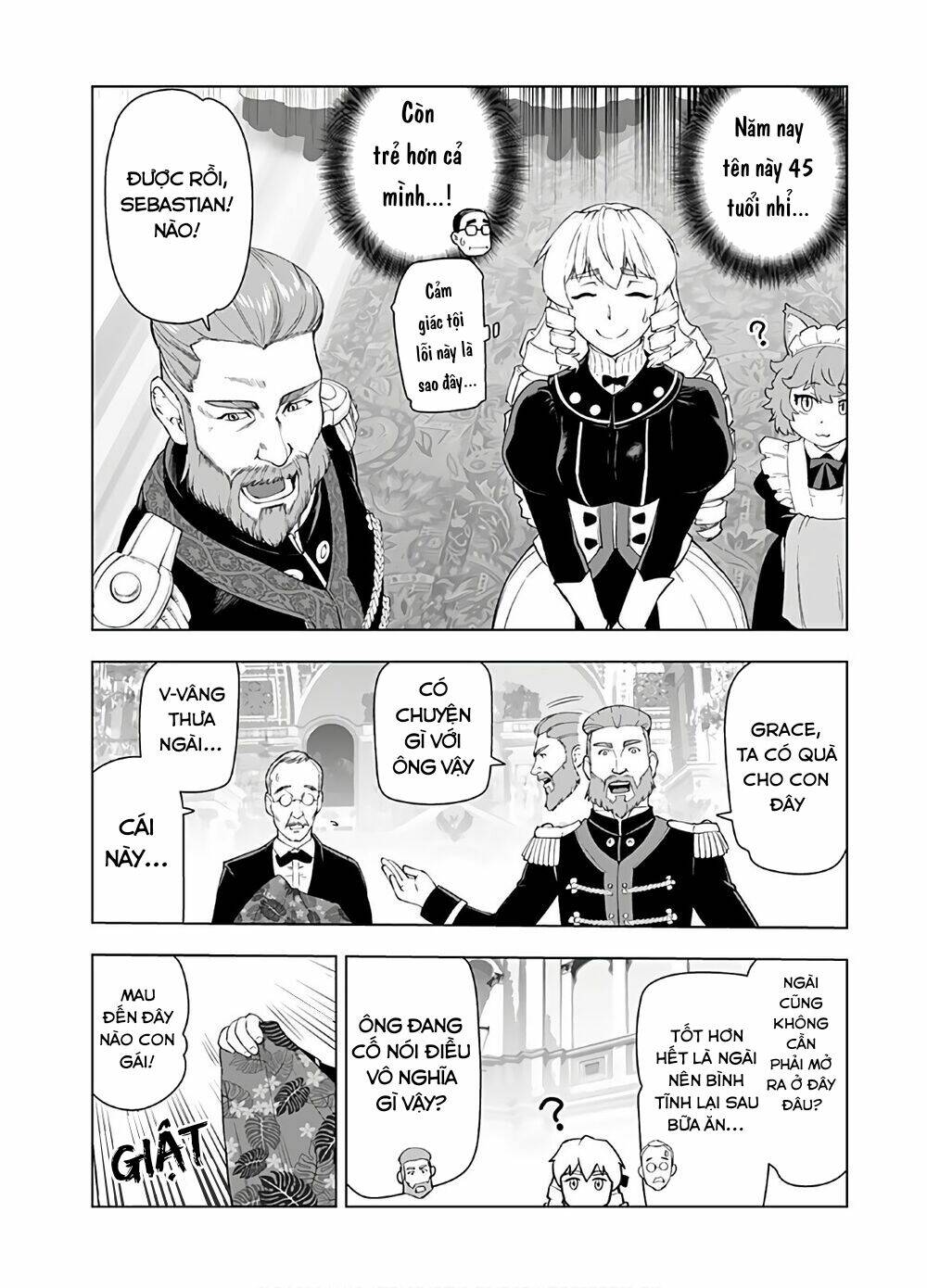 ông chú chuyển sinh - akuyaku reijou tensei oji-san chapter 13 8