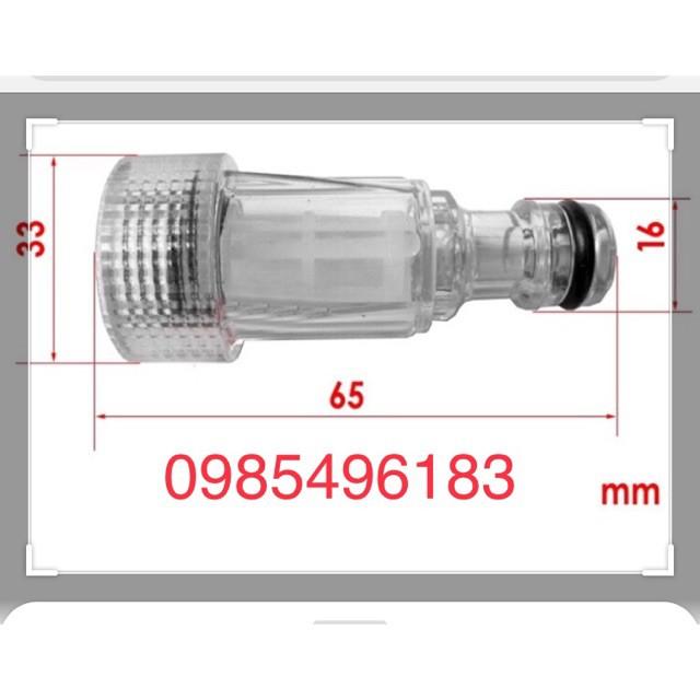 Cút nối nhanh, khớp nối, ren máy rửa xe MINI có lọc