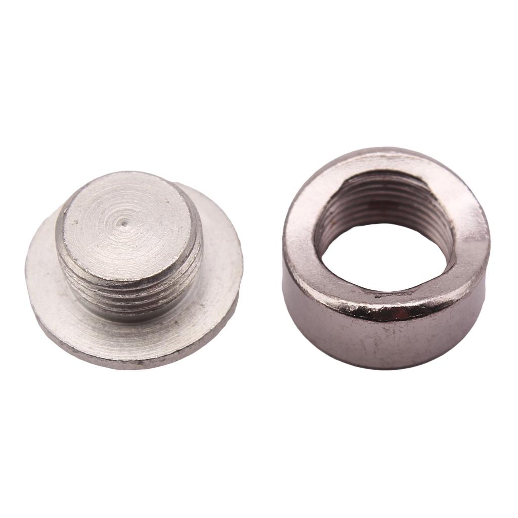 4x Steel Weld On Exhaust Fitting Oxygen O2 Sensor Bung M18x1.5 Thread 18mm